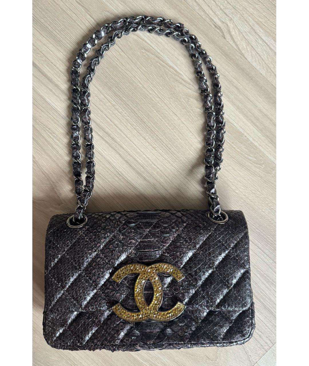 CHANEL Кожаная сумка через плечо, фото 9
