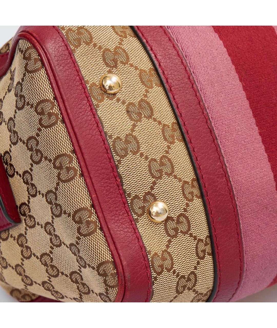 GUCCI Кожаная сумка с короткими ручками, фото 6