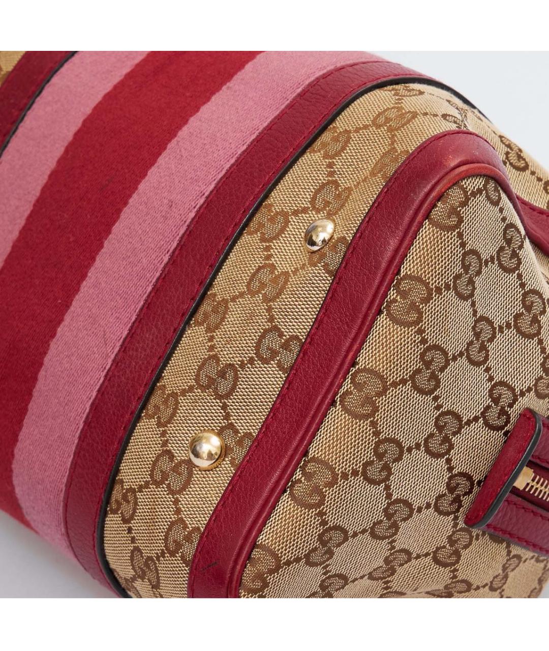 GUCCI Кожаная сумка с короткими ручками, фото 5