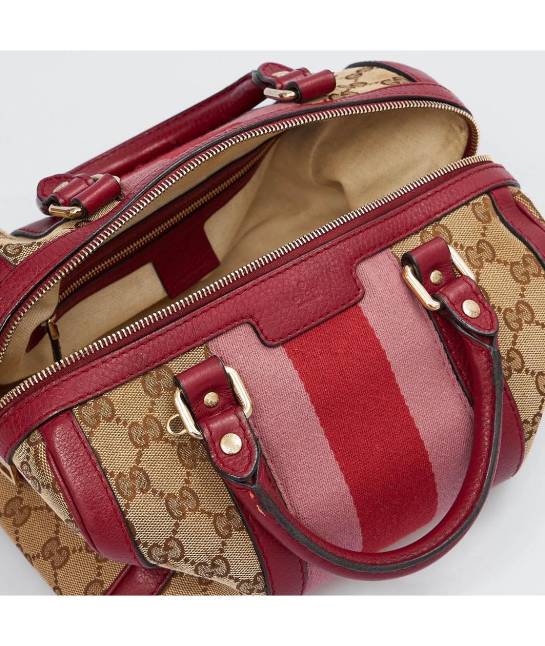 GUCCI Кожаная сумка с короткими ручками, фото 7