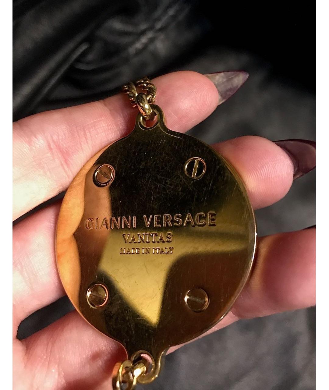 VERSACE Золотой металлический комплект, фото 4