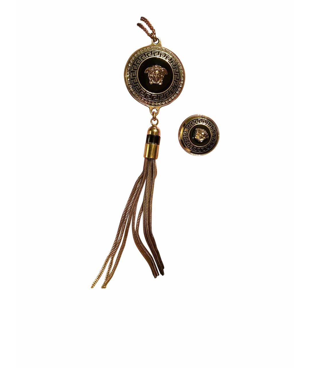 VERSACE Золотой металлический комплект, фото 1