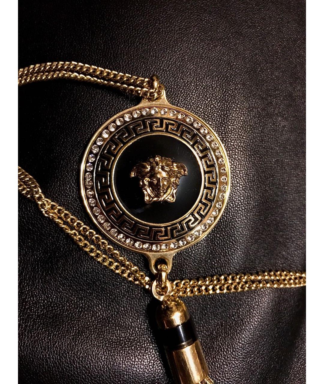 VERSACE Золотой металлический комплект, фото 5