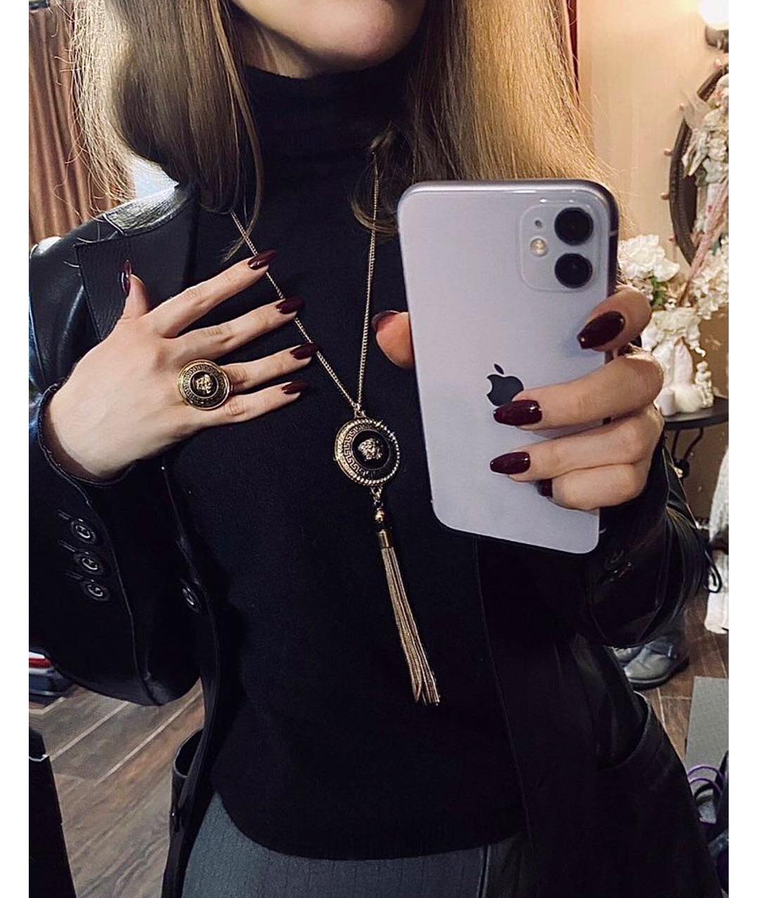 VERSACE Золотой металлический комплект, фото 6