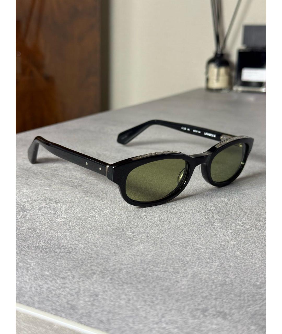 CHROME HEARTS Черные пластиковые солнцезащитные очки, фото 2