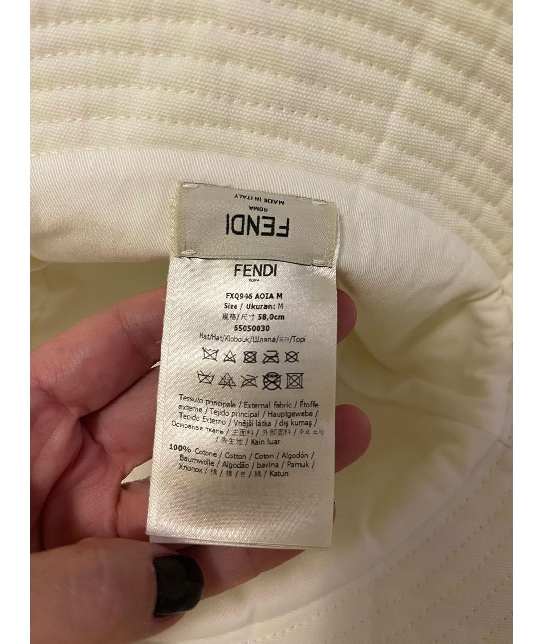 FENDI Мульти хлопковая панама, фото 5