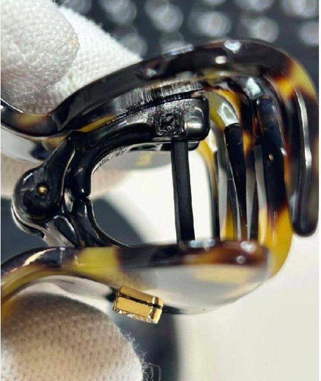 BALMAIN Коричневая заколка, фото 9