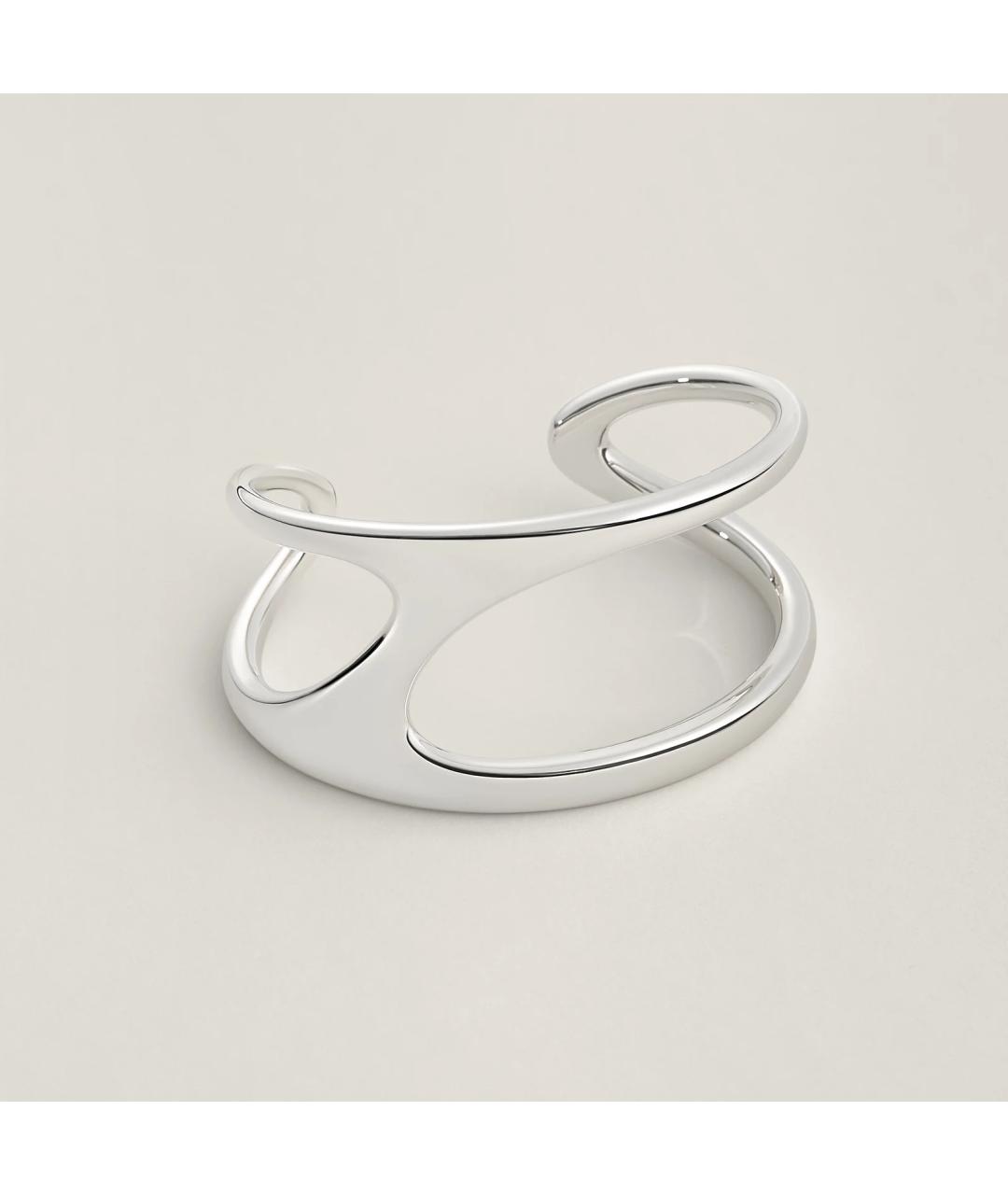 HERMES Серебрянный серебряный браслет, фото 3