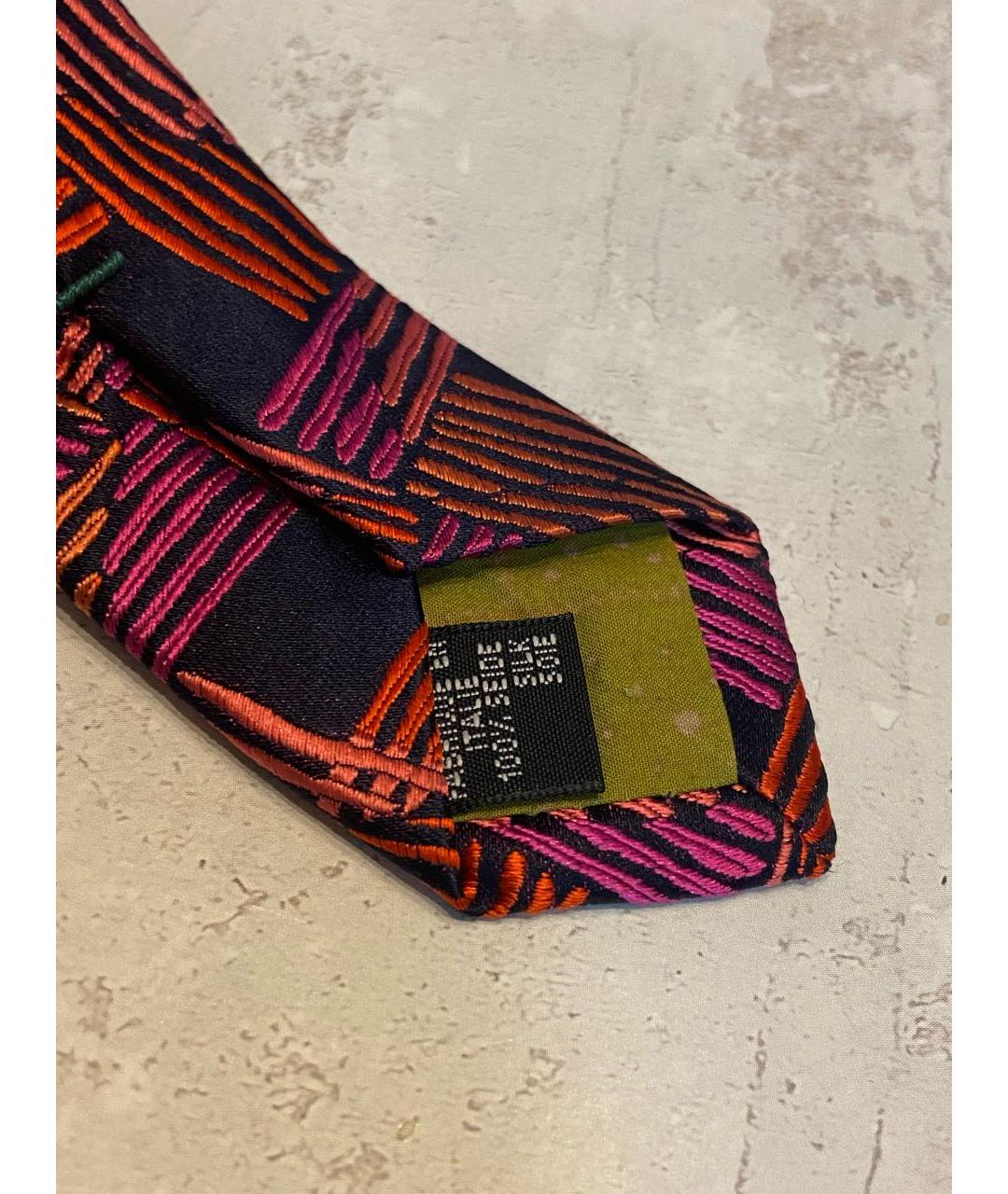 PAUL SMITH Мульти шелковый галстук, фото 5