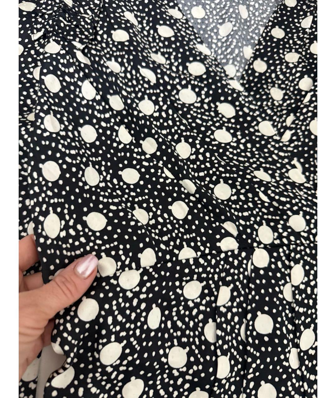 SANDRO Мульти вискозное коктейльное платье, фото 6