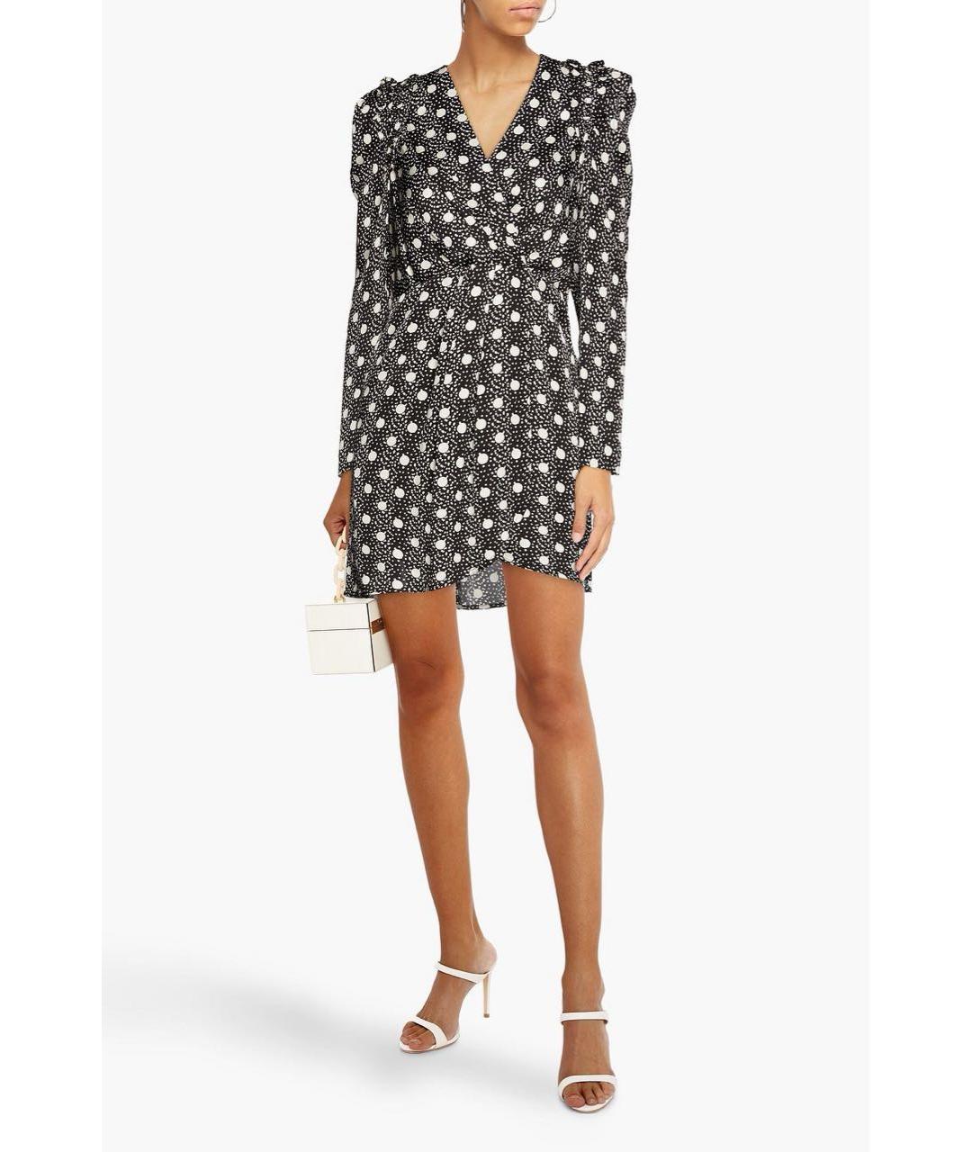 SANDRO Мульти вискозное коктейльное платье, фото 3