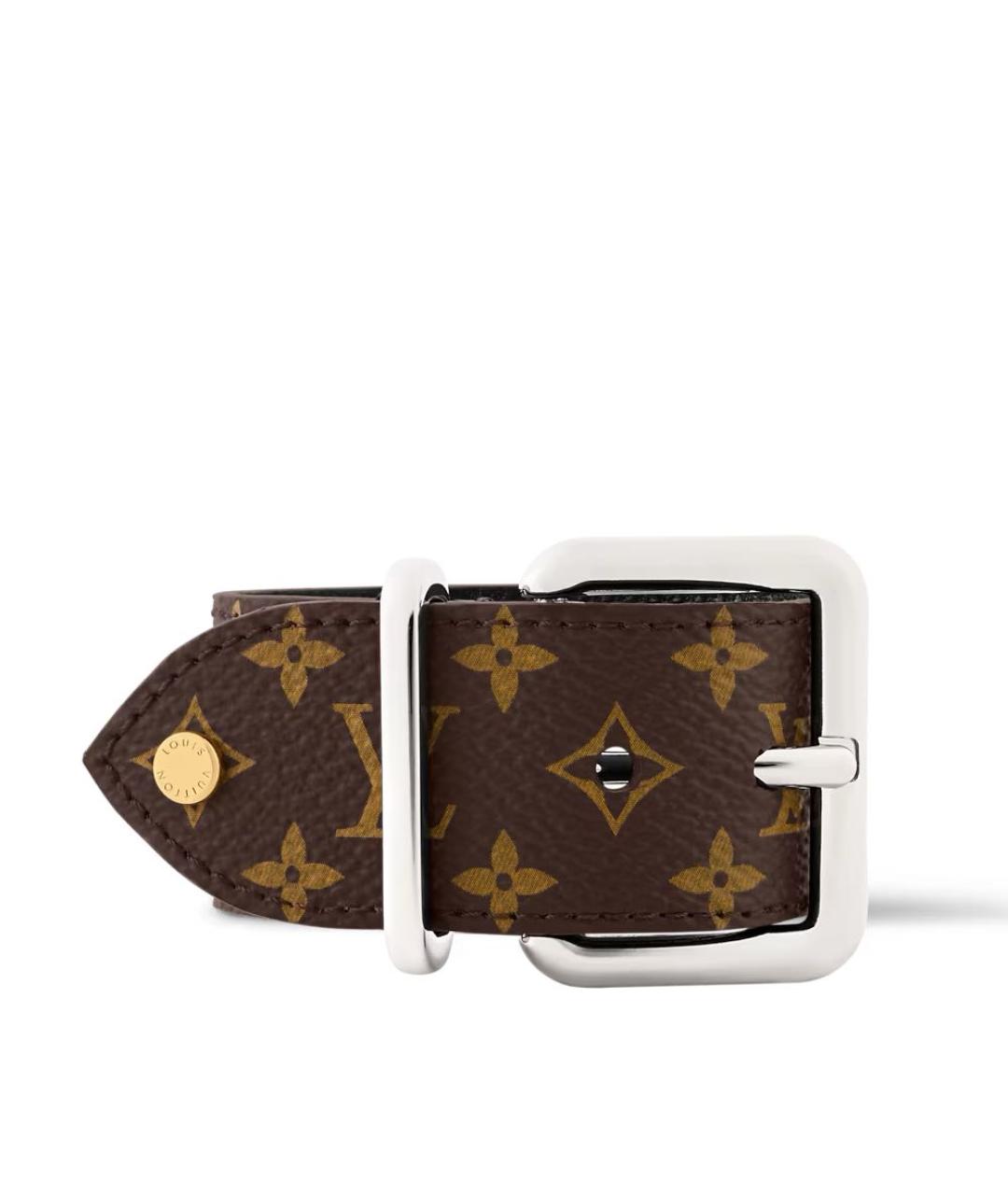 LOUIS VUITTON Коричневый браслет, фото 4