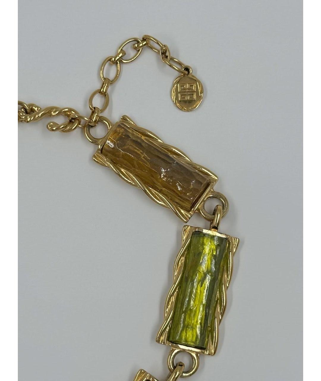 GIVENCHY Мульти позолоченное колье, фото 5