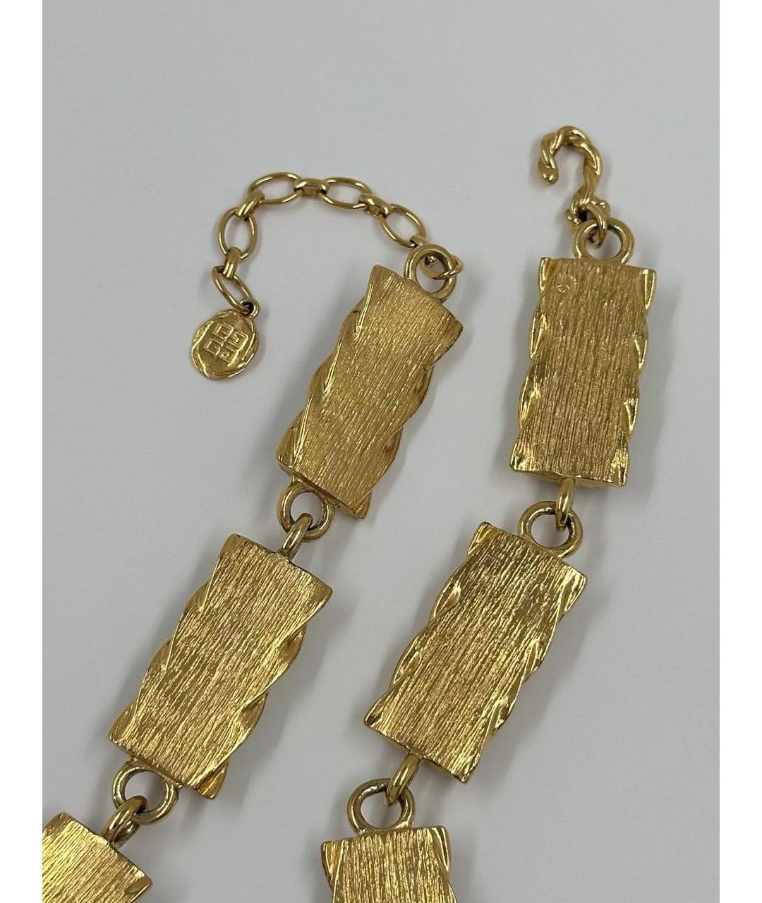 GIVENCHY Мульти позолоченное колье, фото 7