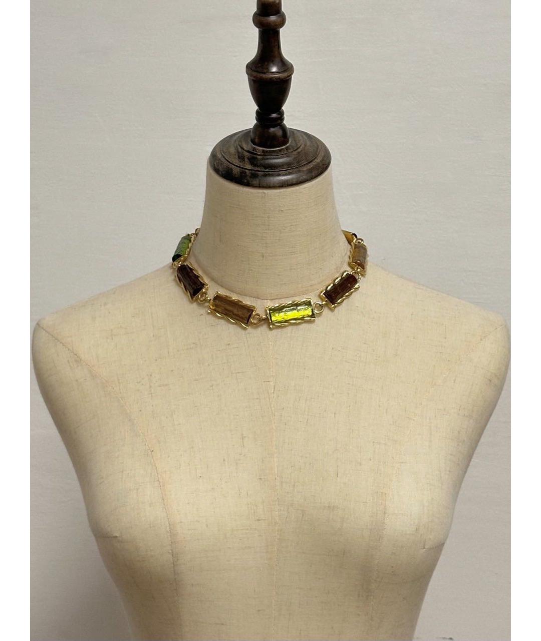 GIVENCHY Мульти позолоченное колье, фото 8