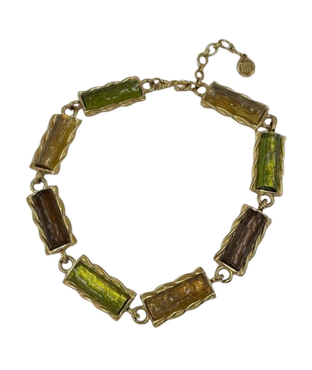 GIVENCHY Мульти позолоченное колье, фото 1