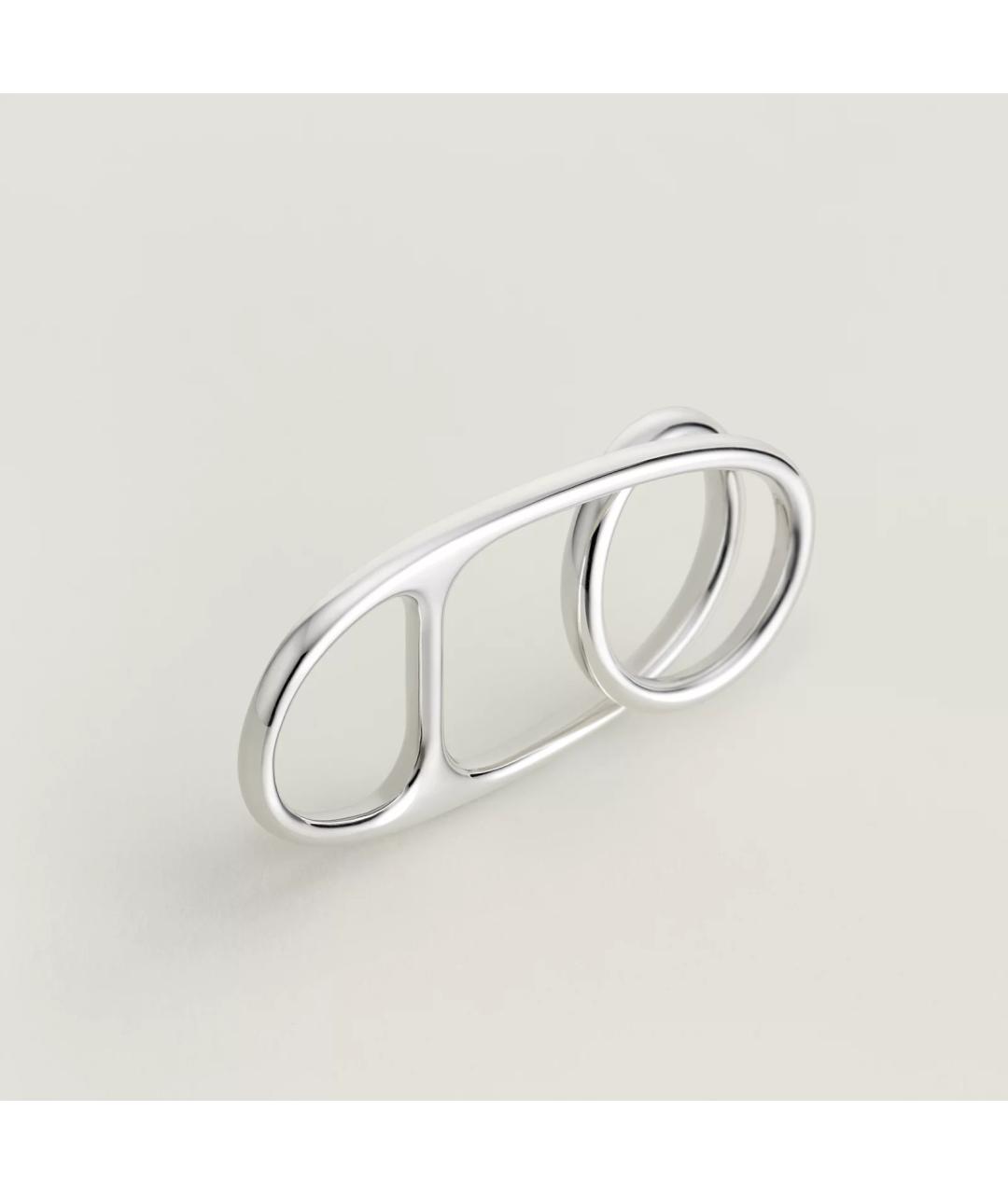 HERMES Серебряное серебряное кольцо, фото 3