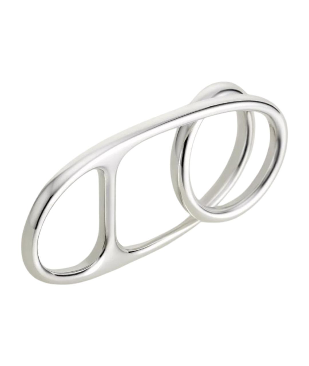 HERMES Серебряное серебряное кольцо, фото 1