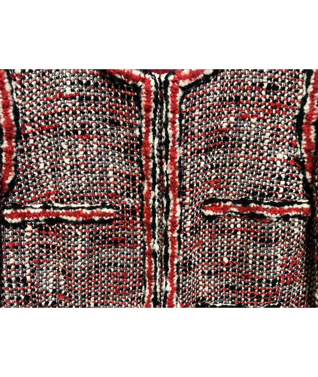 CHANEL Мульти твидовое повседневное платье, фото 6