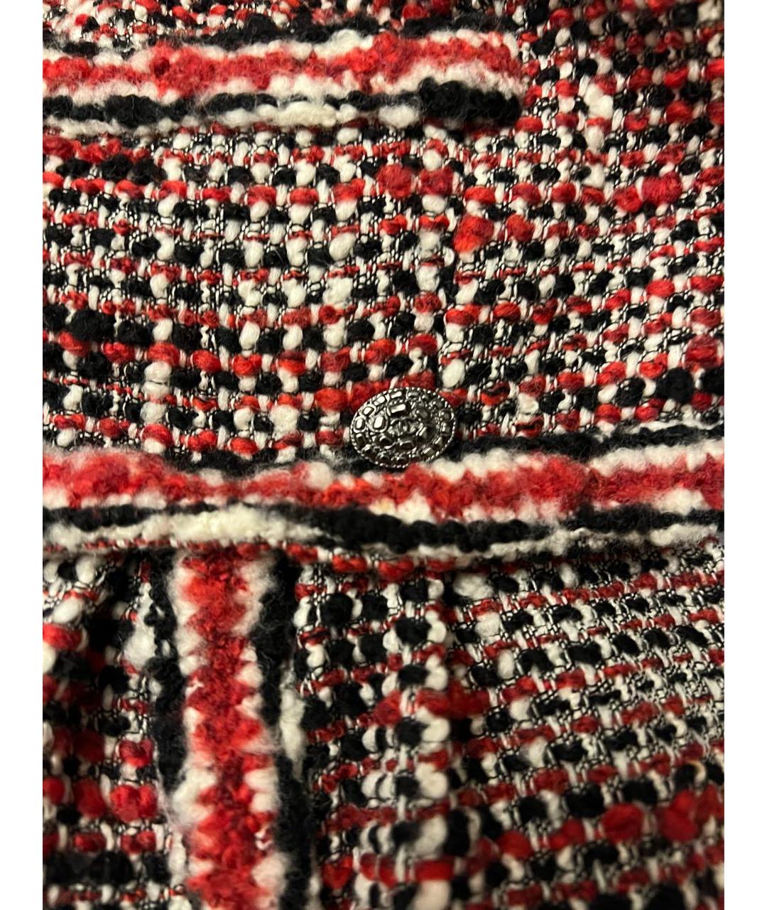 CHANEL Мульти твидовое повседневное платье, фото 4