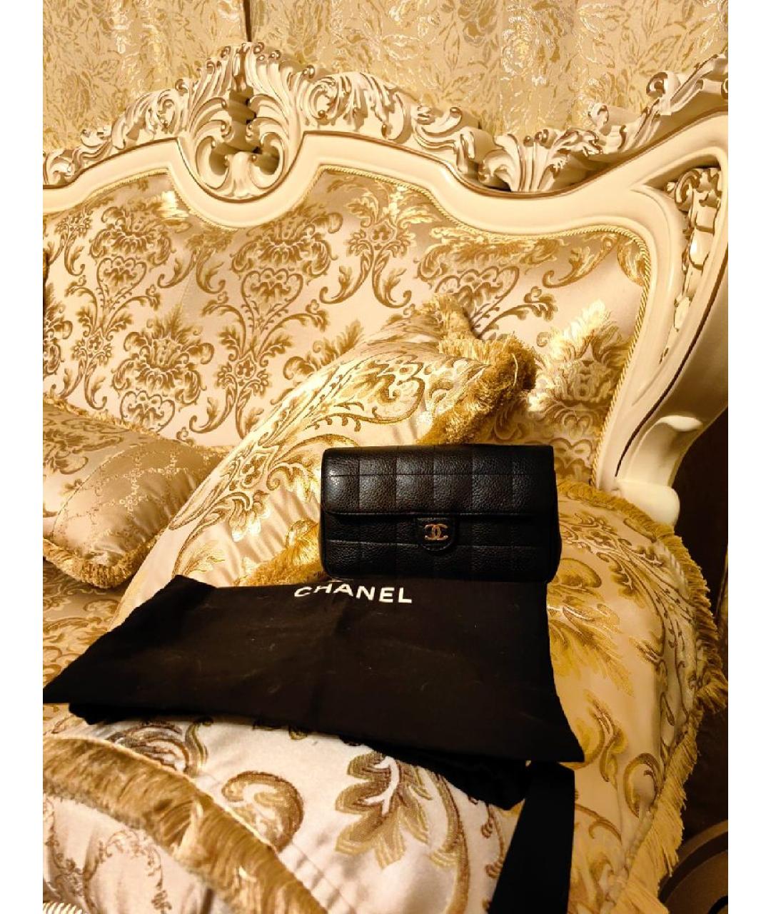 CHANEL Черная кожаная поясная сумка, фото 2