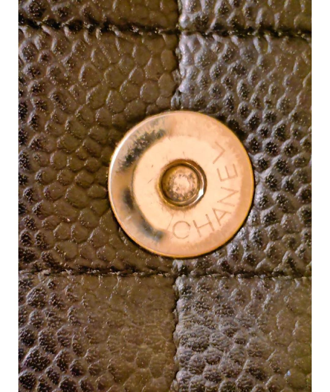 CHANEL Черная кожаная поясная сумка, фото 7