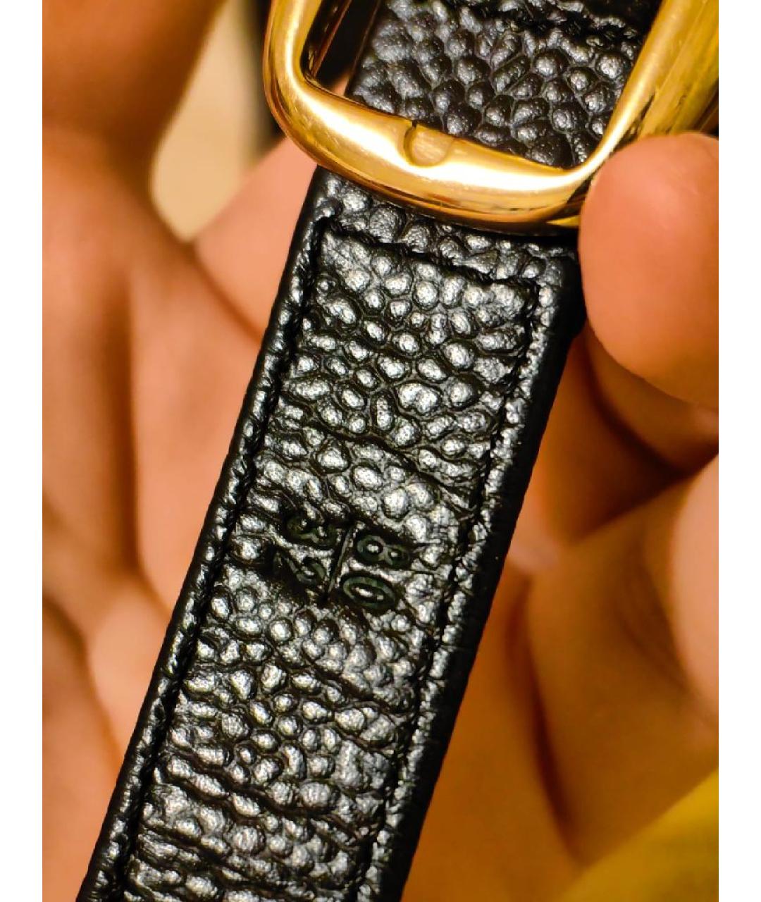 CHANEL Черная кожаная поясная сумка, фото 9