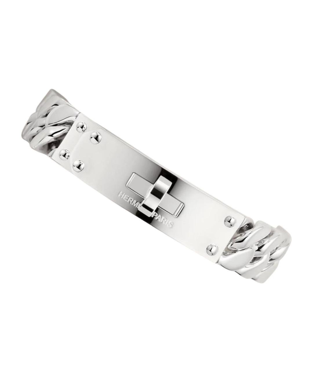 HERMES Серебрянный серебряный браслет, фото 1
