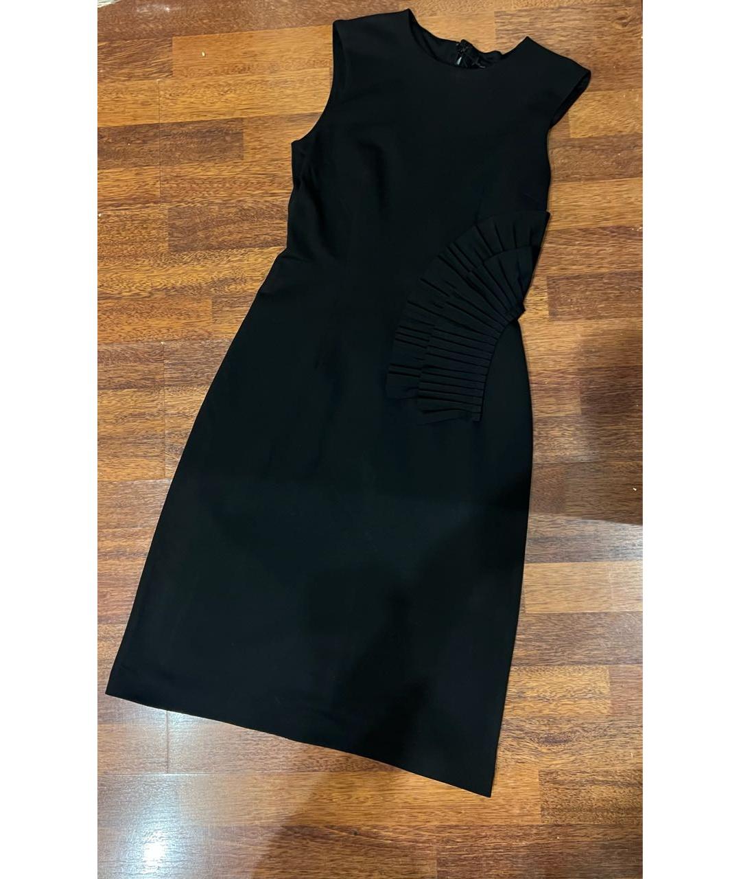 BLUMARINE Черное вискозное платье, фото 5