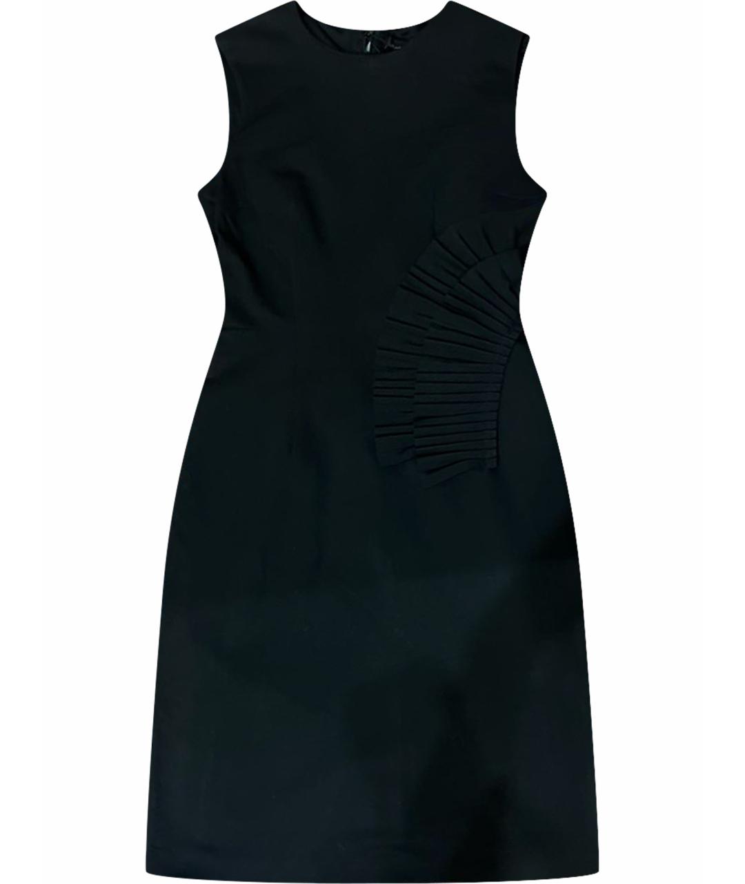 BLUMARINE Черное вискозное платье, фото 1