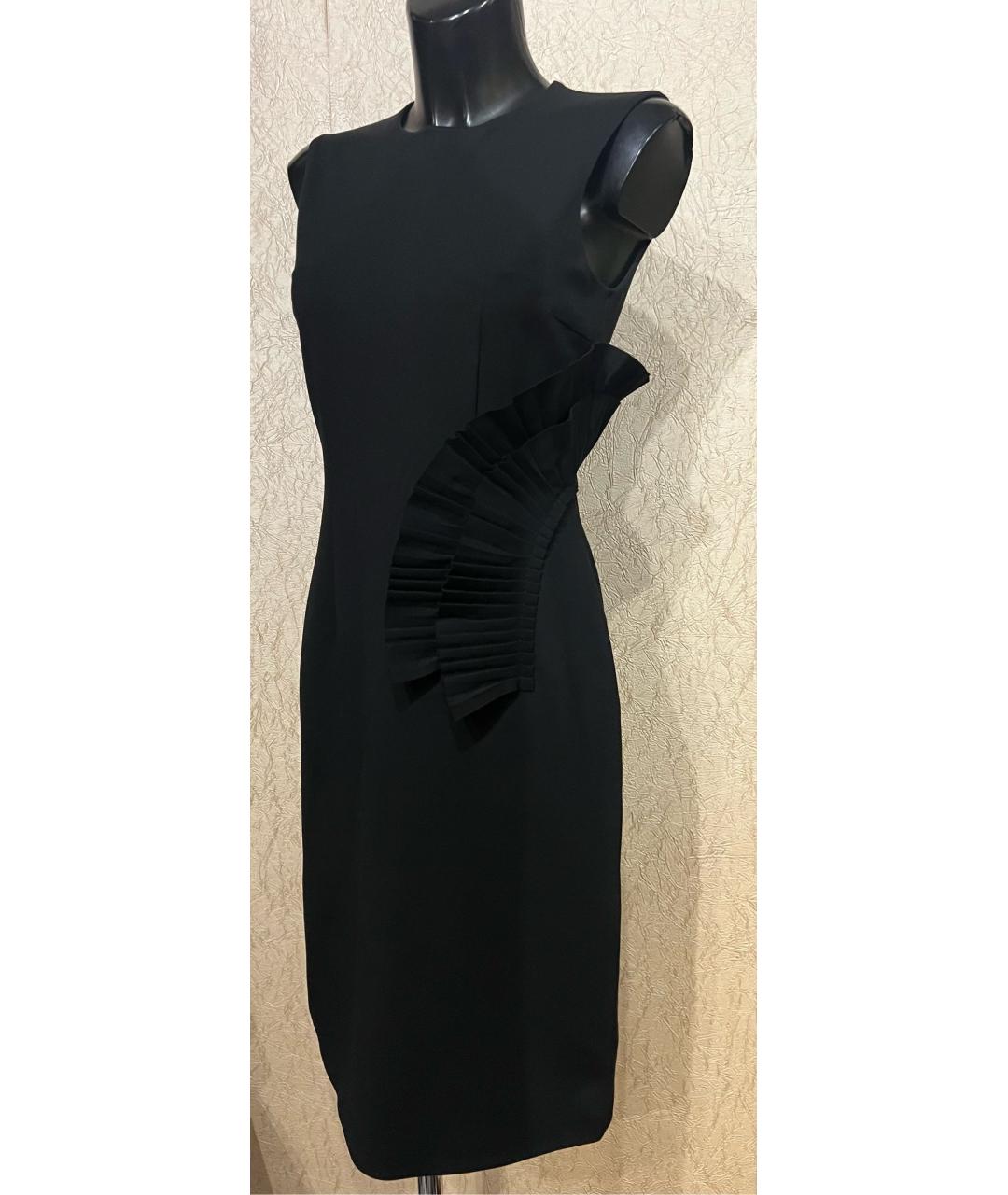 BLUMARINE Черное вискозное платье, фото 4