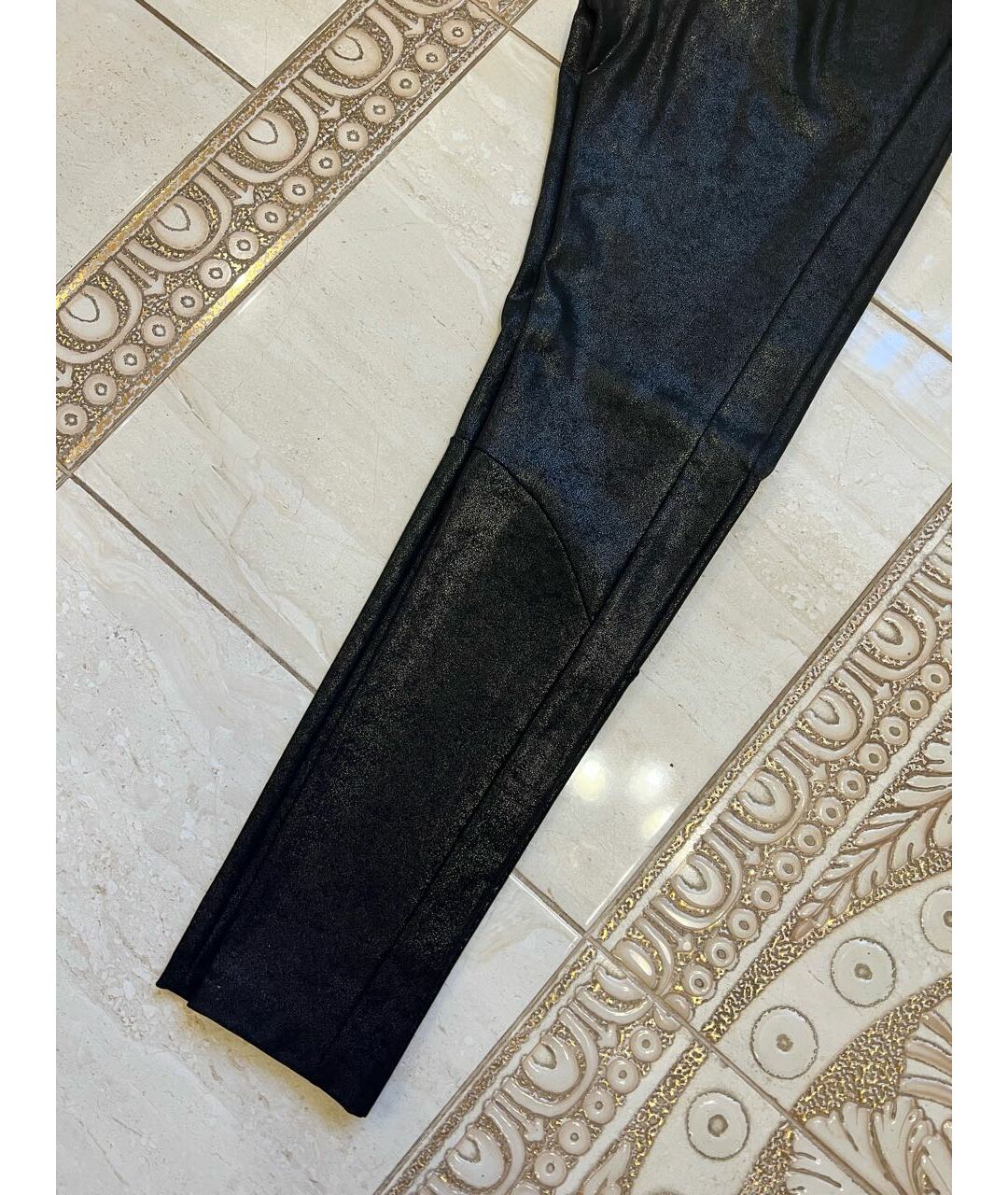 ICEBERG Черные вискозные брюки узкие, фото 2