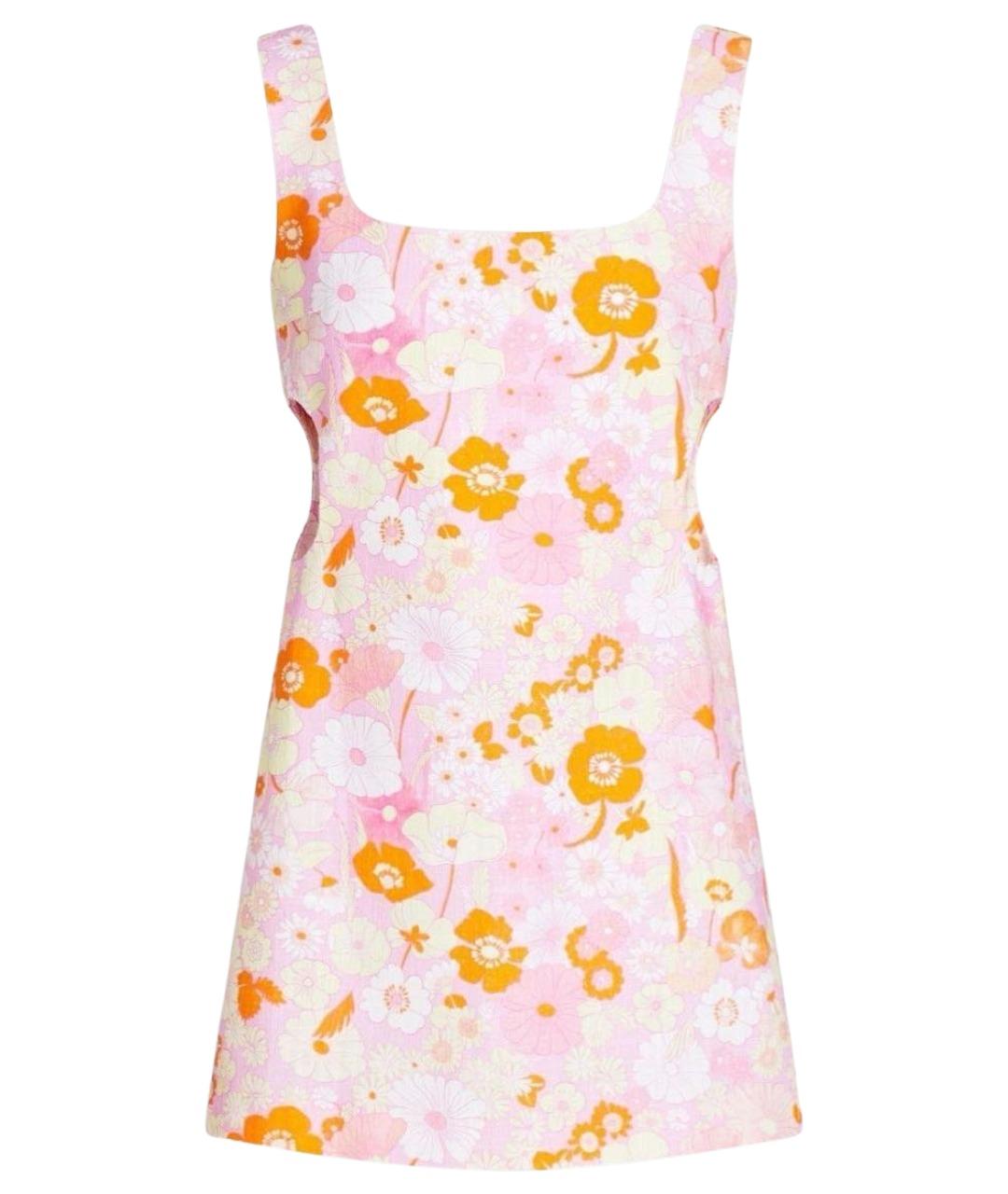 MAJE Мульти хлопковое коктейльное платье, фото 1