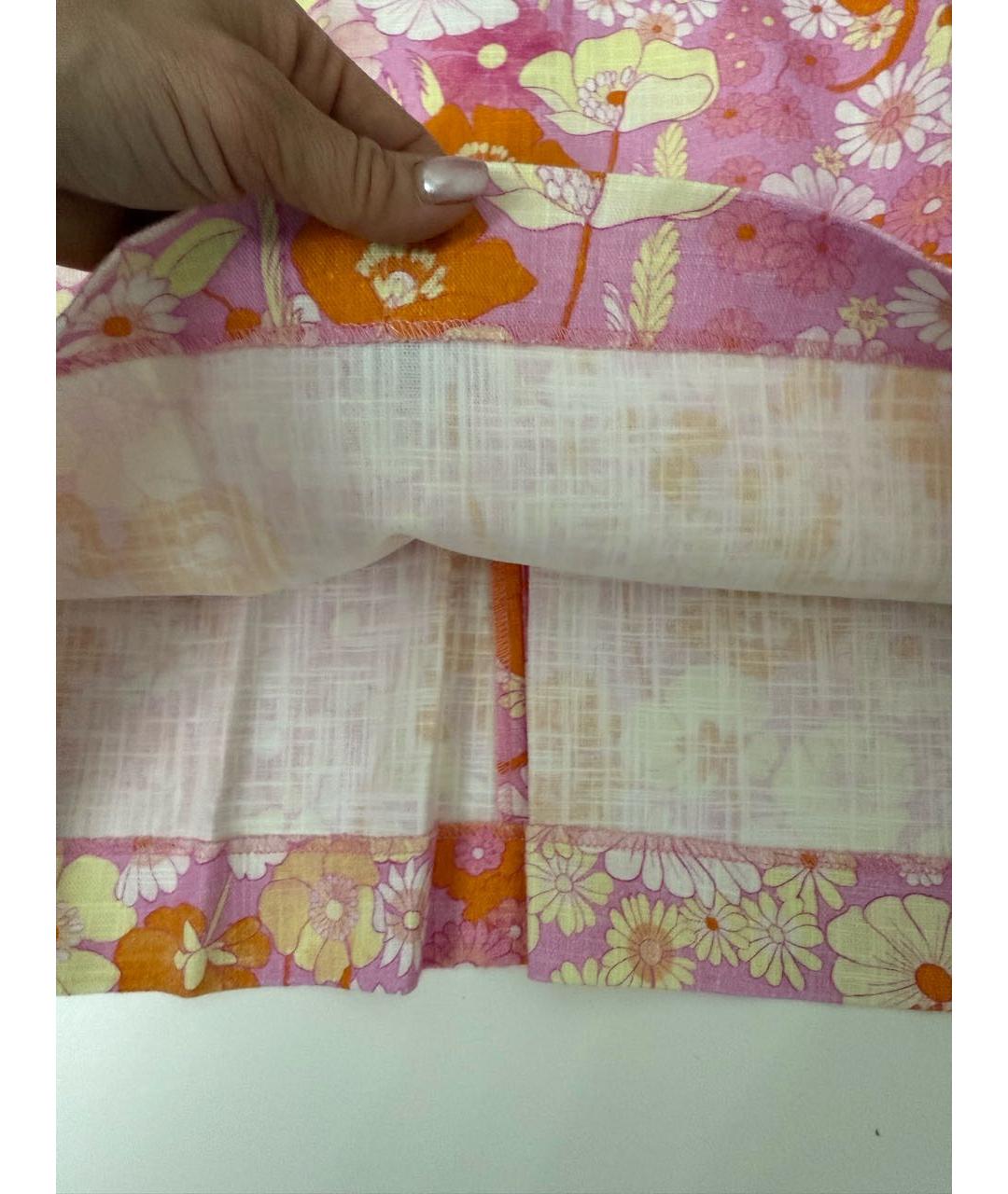 MAJE Мульти хлопковое коктейльное платье, фото 8