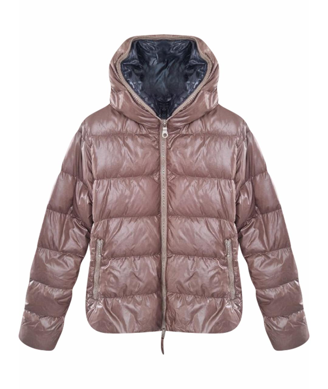DUVETICA Бежевая полиамидовая куртка, фото 1