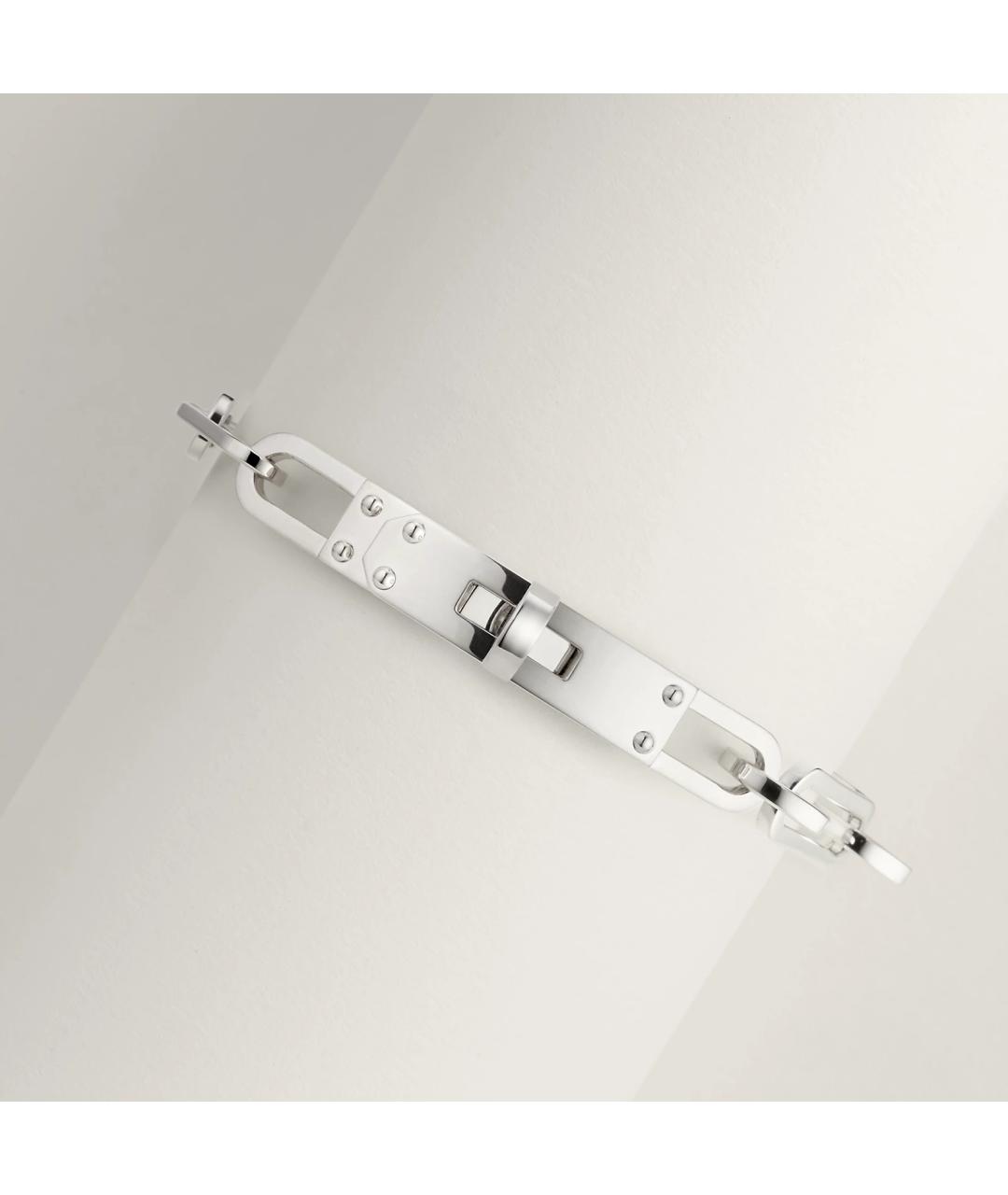 HERMES Серебрянный серебряный браслет, фото 5
