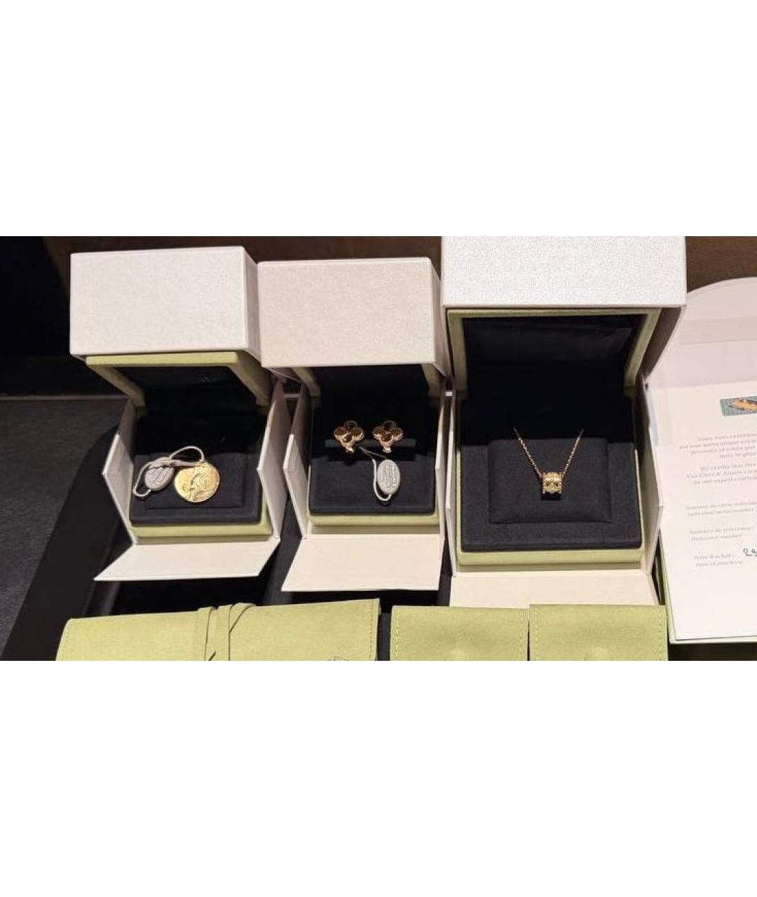 VAN CLEEF & ARPELS Золотые серьги из желтого золота, фото 4