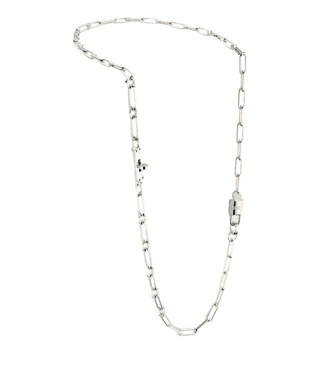 HERMES Серебряное серебряное колье, фото 1