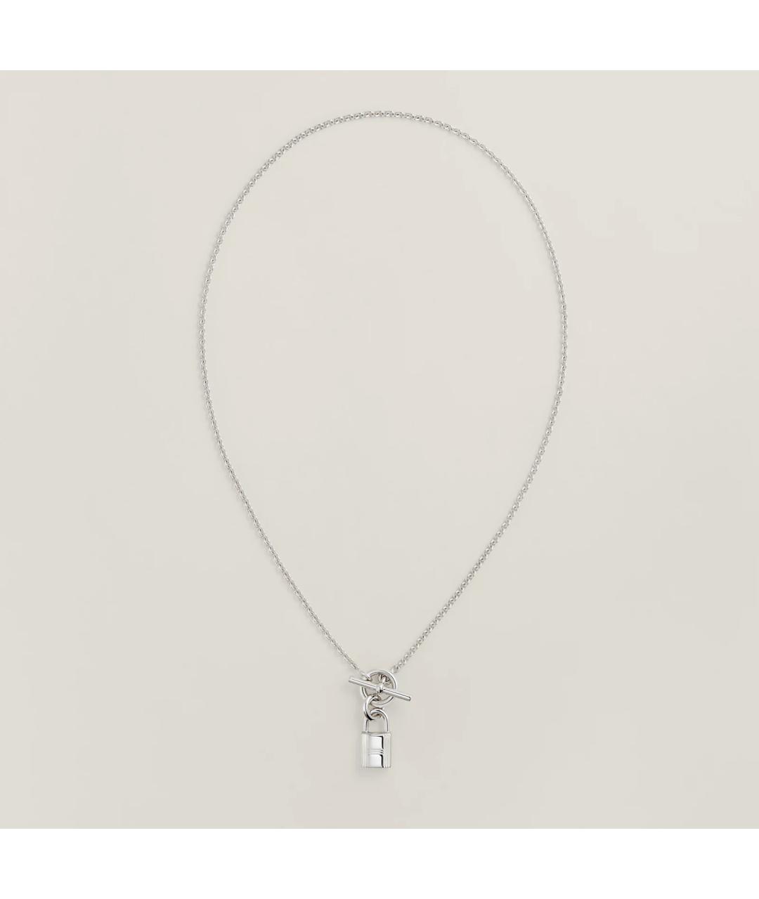 HERMES Серебряная серебряная подвеска, фото 3