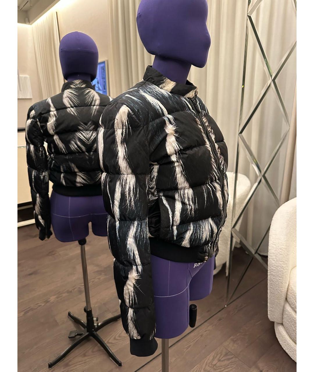 ROBERTO CAVALLI Мульти полиамидовый пуховик, фото 4