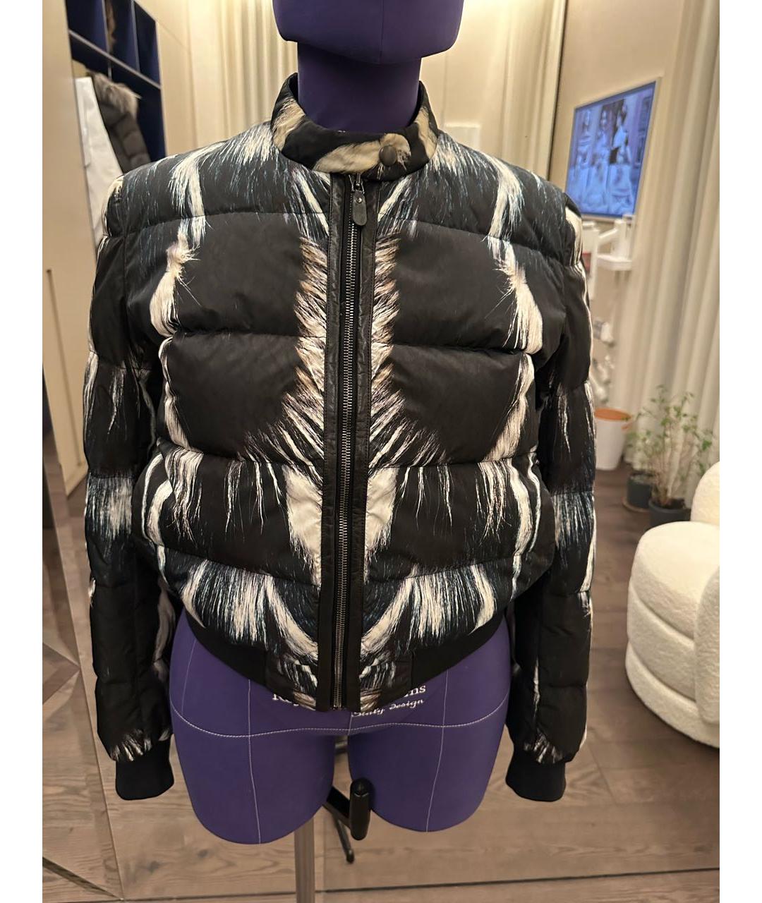 ROBERTO CAVALLI Мульти полиамидовый пуховик, фото 5