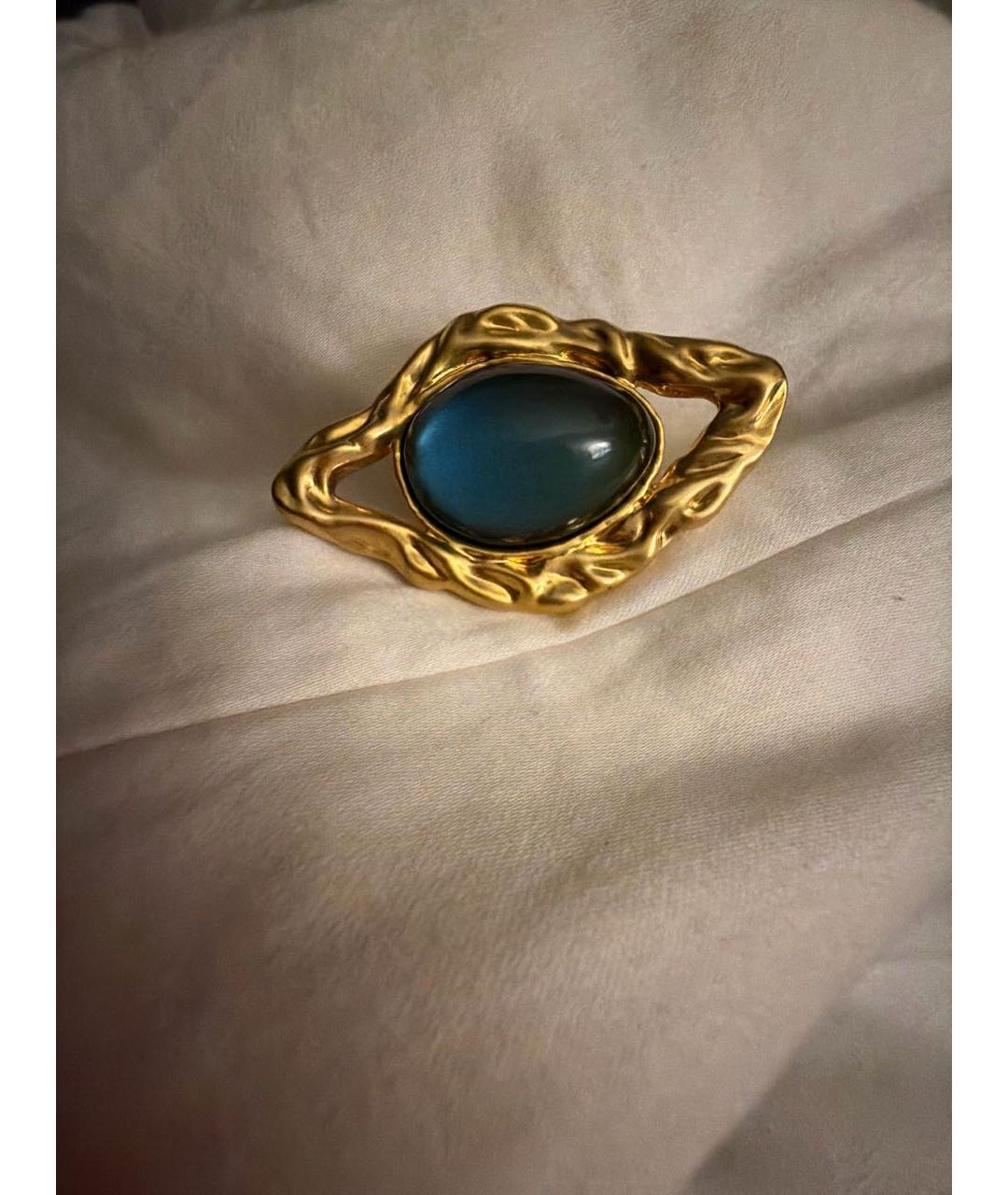 SCHIAPARELLI Золотое позолоченное кольцо, фото 5