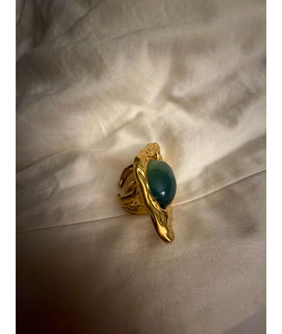 SCHIAPARELLI Золотое позолоченное кольцо, фото 2