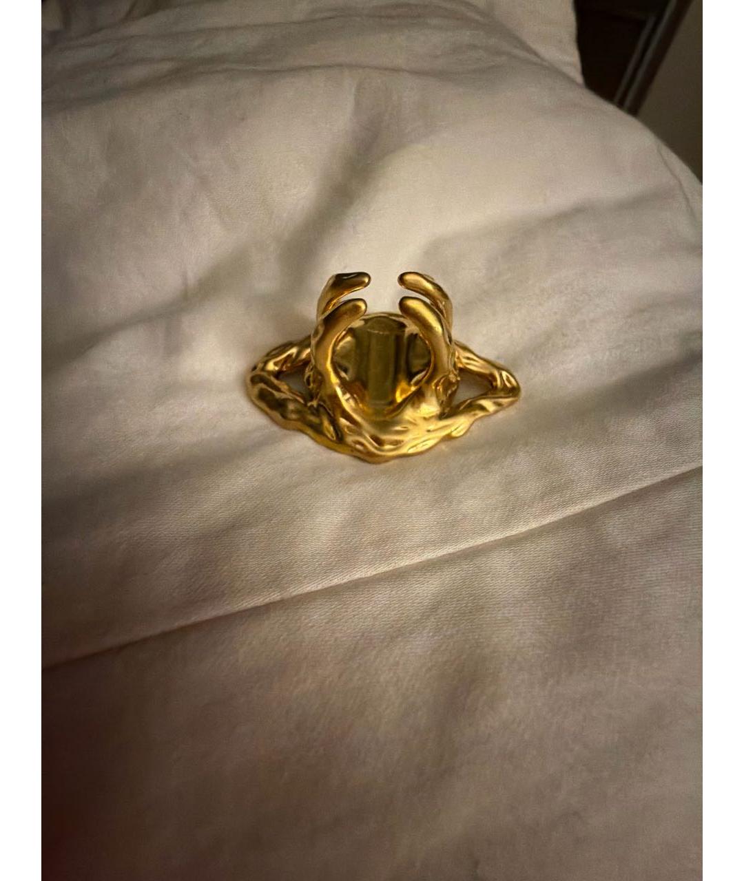 SCHIAPARELLI Золотое позолоченное кольцо, фото 3
