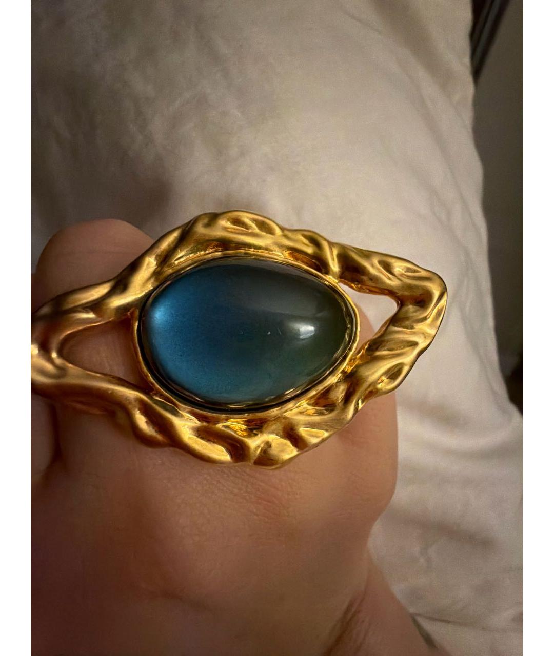 SCHIAPARELLI Золотое позолоченное кольцо, фото 4