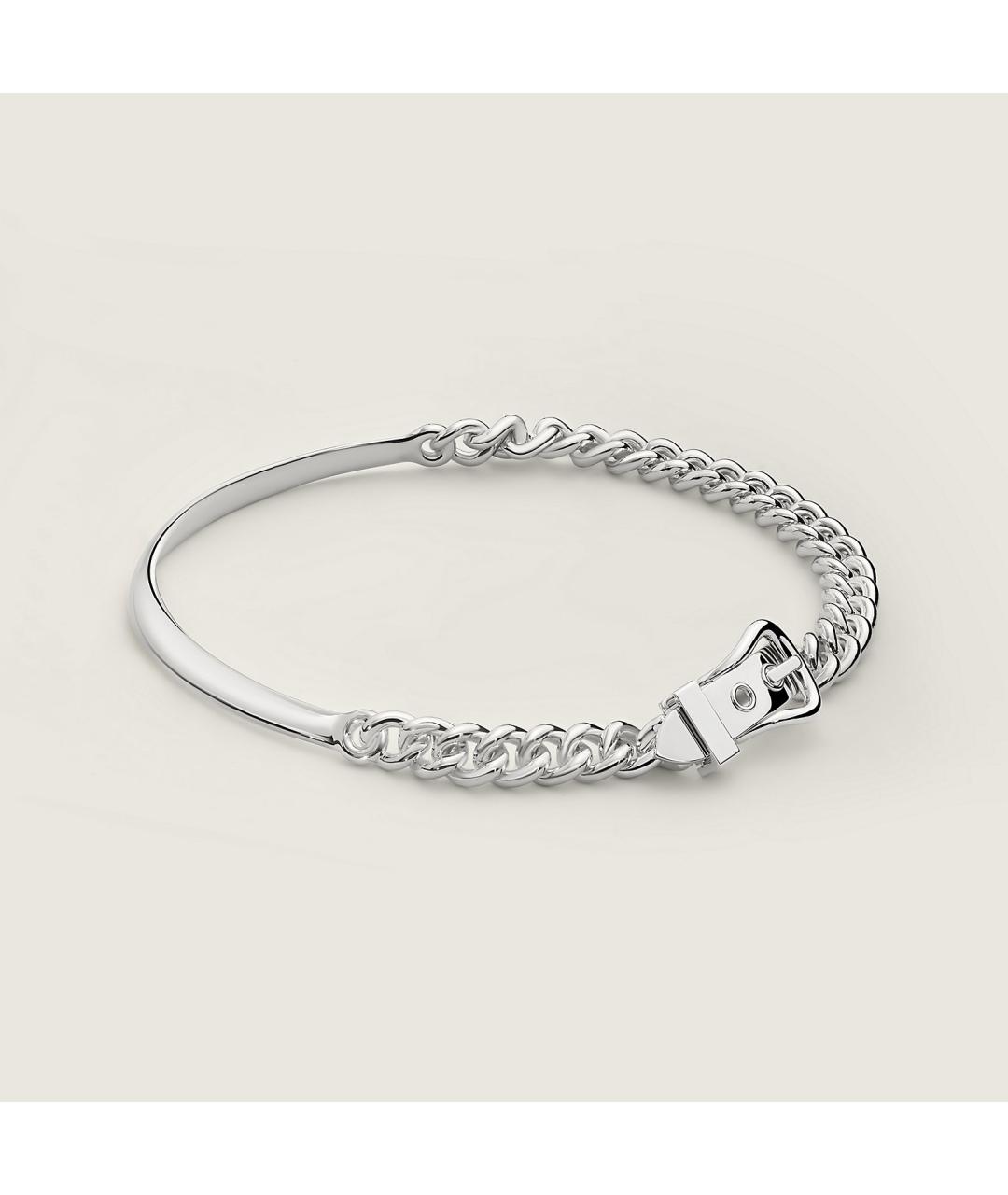 HERMES Серебряное серебряное колье, фото 4