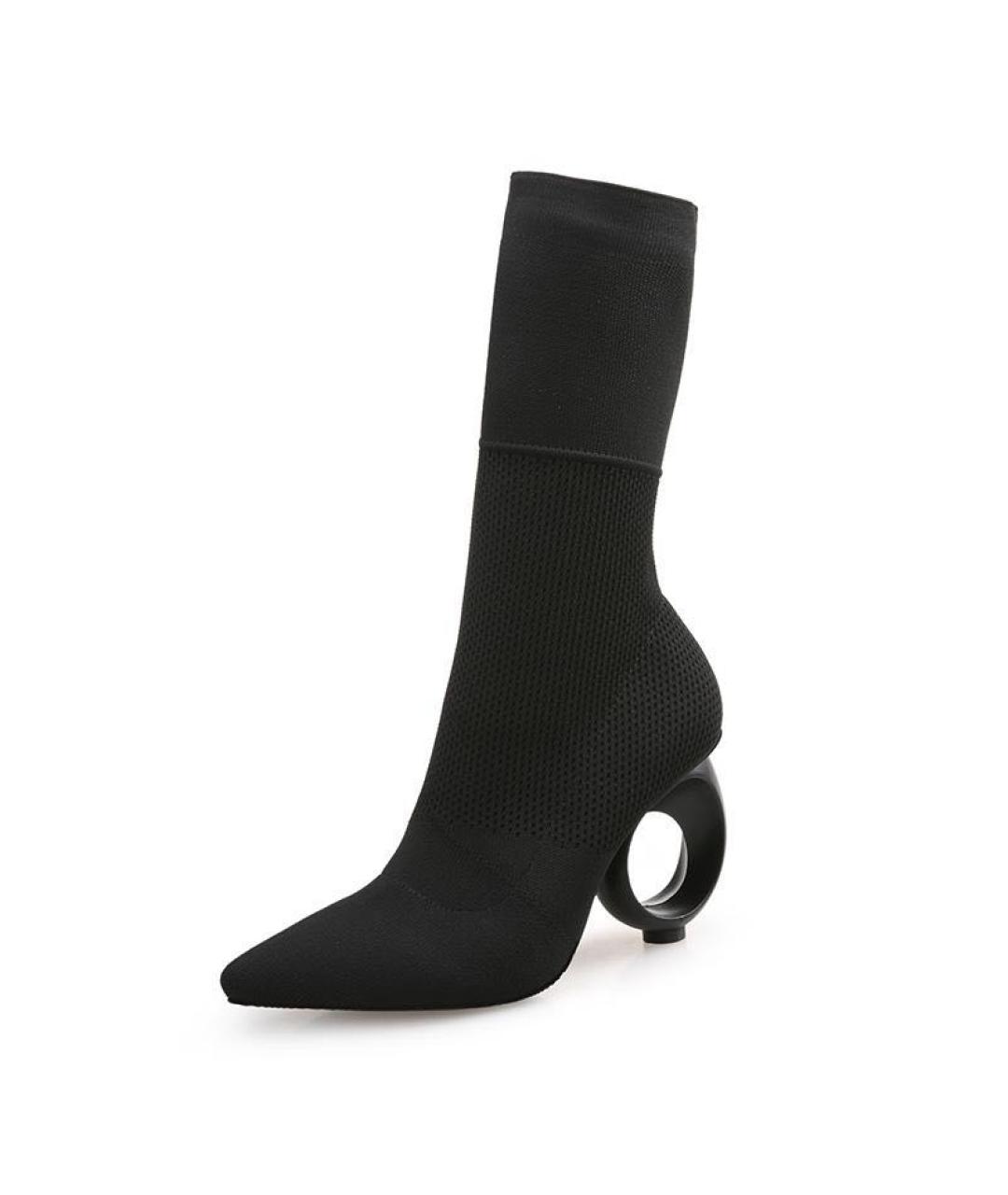 BURBERRY Черные ботильоны, фото 3