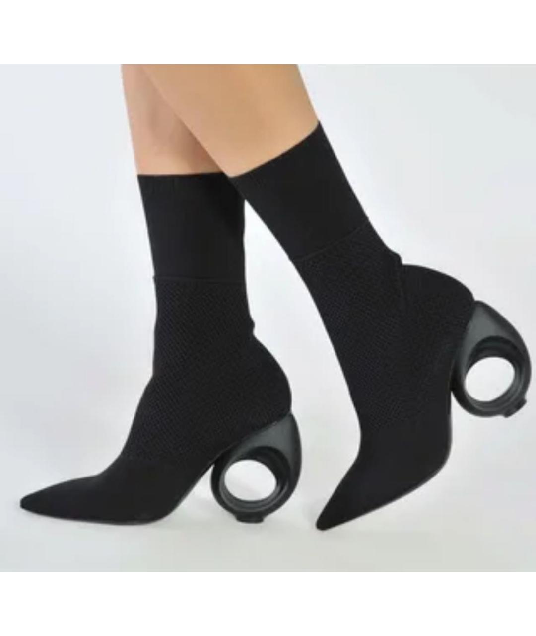 BURBERRY Черные ботильоны, фото 6