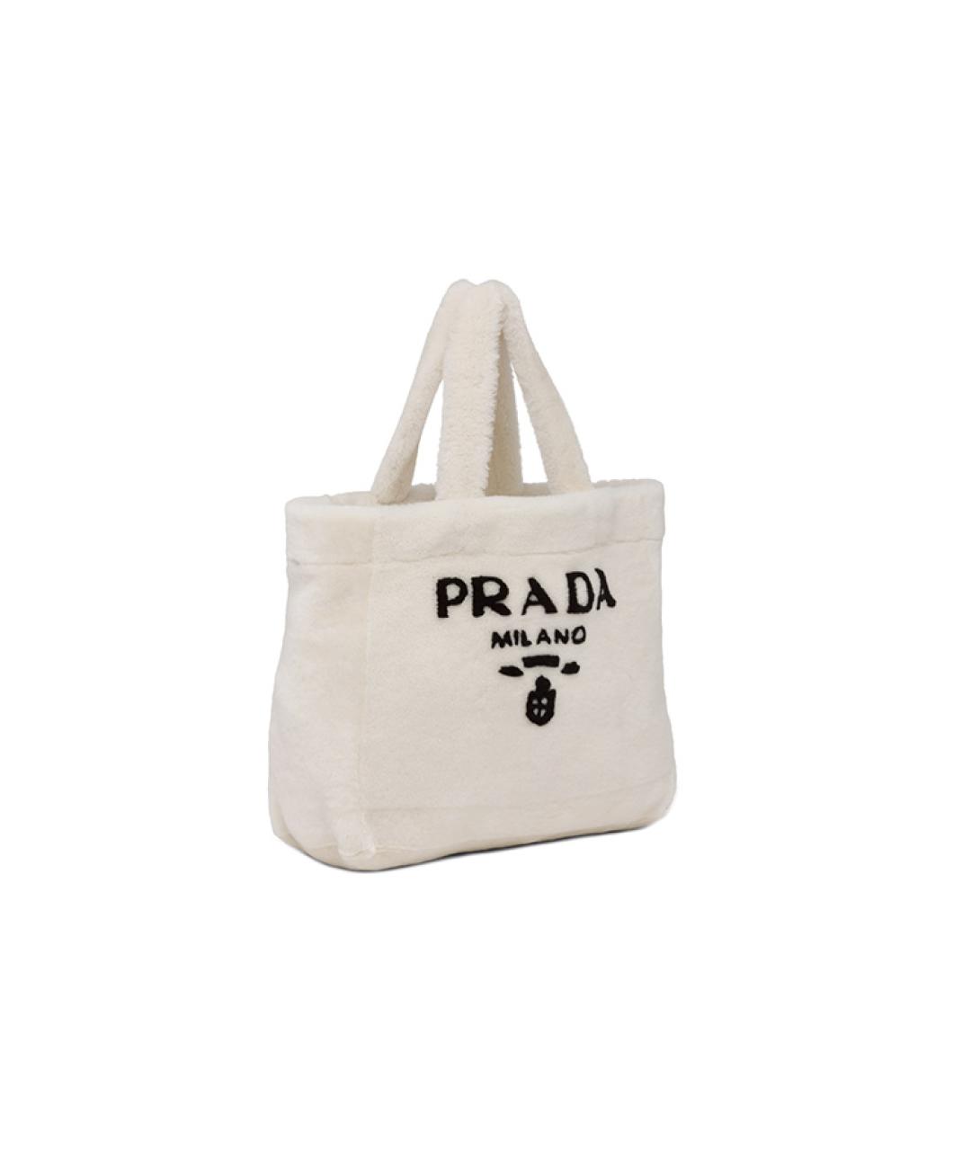 PRADA Белая сумка через плечо, фото 2