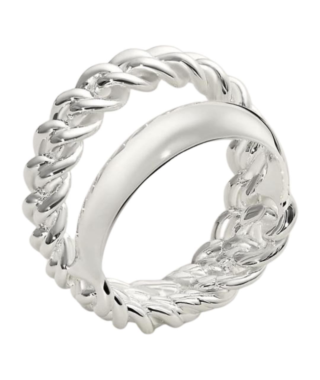 HERMES Серебряное серебряное кольцо, фото 1